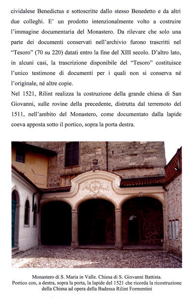 Anteprima del libro: Le badesse Formentini del monastero delle Benedettine di S.Maria in valle di Cividale dal 1942 al 1675