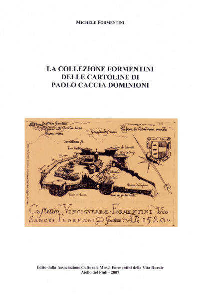 Copertina della pubblicazione "La collezione Formentini delle cartoline di Paolo Caccia Dominioni"
